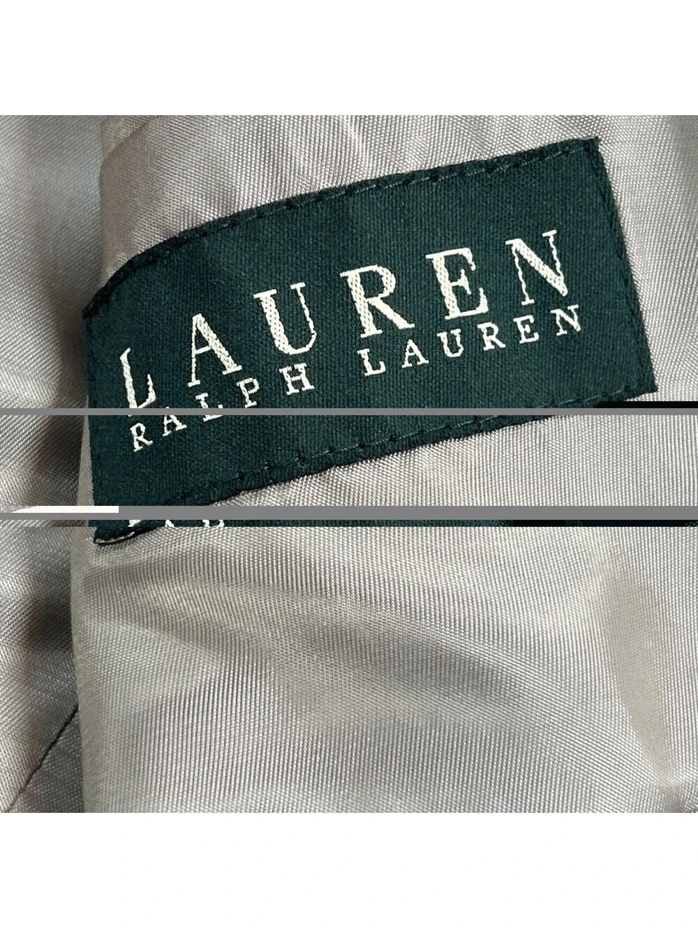 Ralph Lauren 43R Men’s Gray Silk & Wool Blazer 2 Button Business Casual Formal